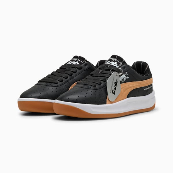 Porsche Legacy GV Special Pinstripe Hero Sneakers, PUMA Black-Warm Beige, extralarge