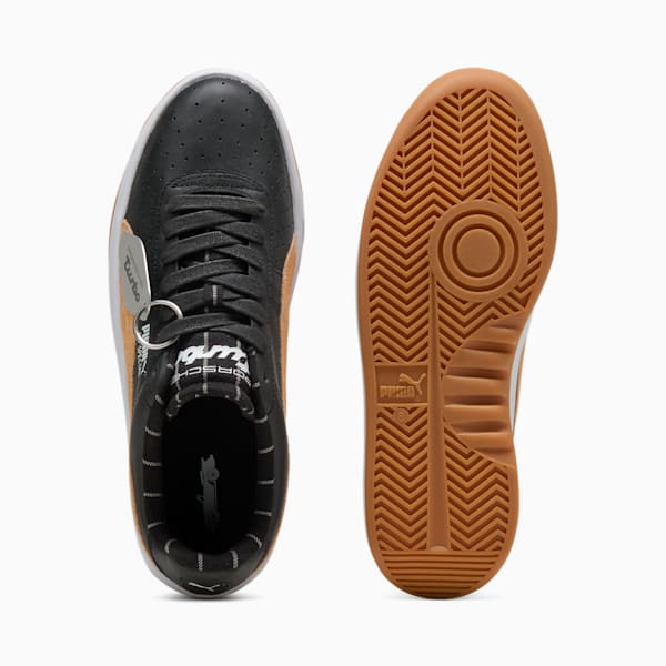 Tenis Porsche Legacy GV Special Pinstripe, PUMA Black-Warm Beige, extralarge
