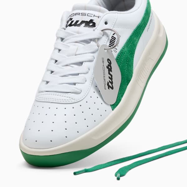Tenis Porsche Legacy GV Special Pinstripe, PUMA White-Archive Green, extralarge