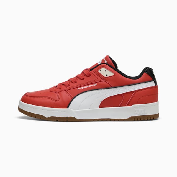 Tenis Porsche Legacy Rebound Game, Red Fire-PUMA White, extralarge