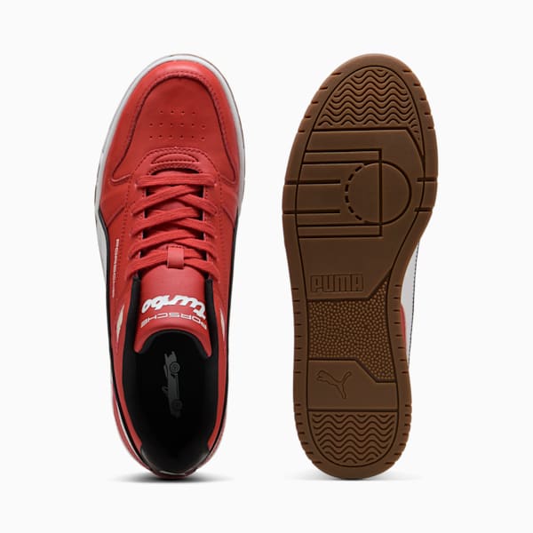 Tenis Porsche Legacy Rebound Game, Red Fire-PUMA White, extralarge