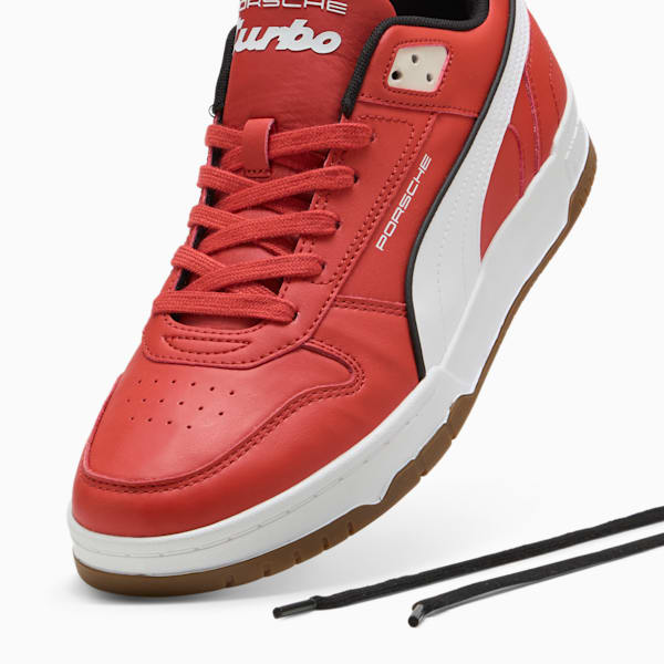 Tenis Porsche Legacy Rebound Game, Red Fire-PUMA White, extralarge