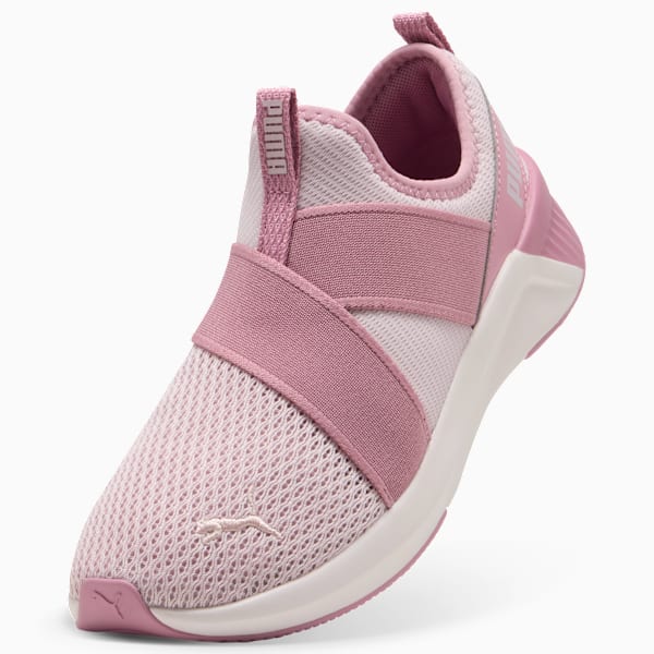 SOFTRIDE Harli Slip-On Running Shoes Women, Mauve Mist-Poised Pink, extralarge