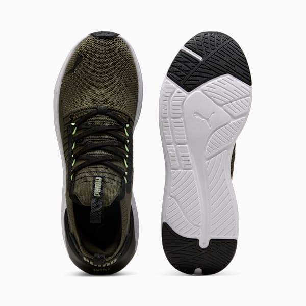 Tenis de running Softride Symmetry Fuzion, Dark Olive-PUMA Black-Fizzy Light, extralarge