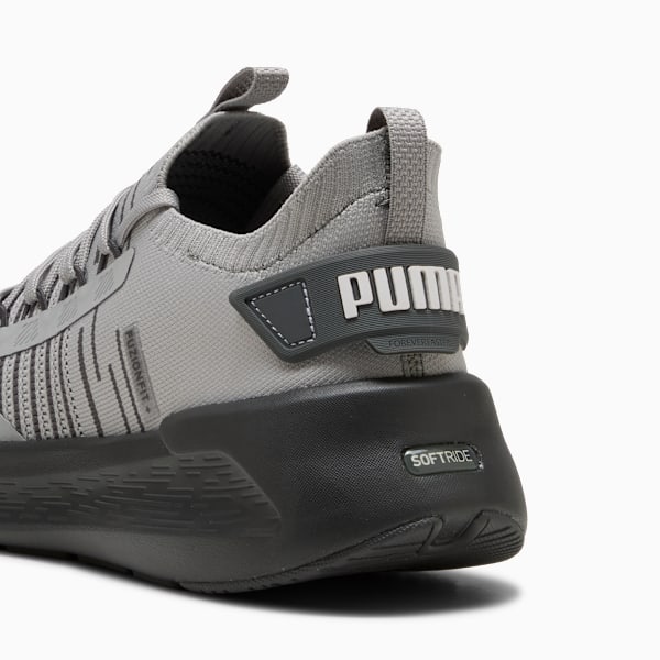 Tenis de running Softride Symmetry Fuzion, Gray Echo-Dusky Gray-PUMA White, extralarge
