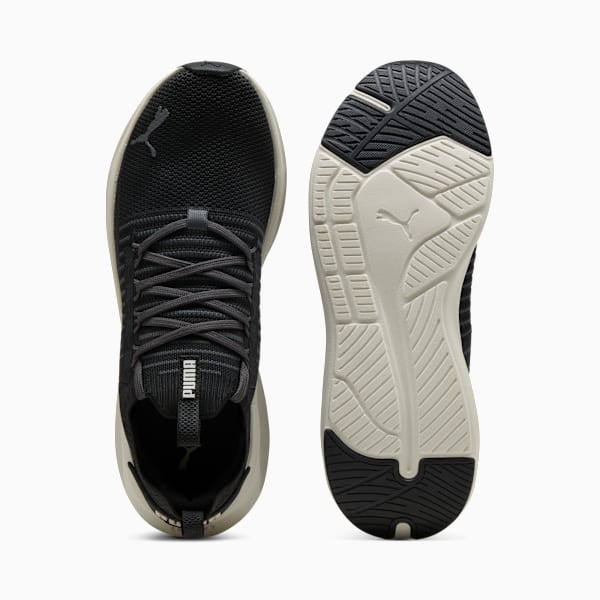 Softride Symmetry Fuzion Men's Shoes, PUMA Black-Dusky Gray-Vapor Gray, extralarge