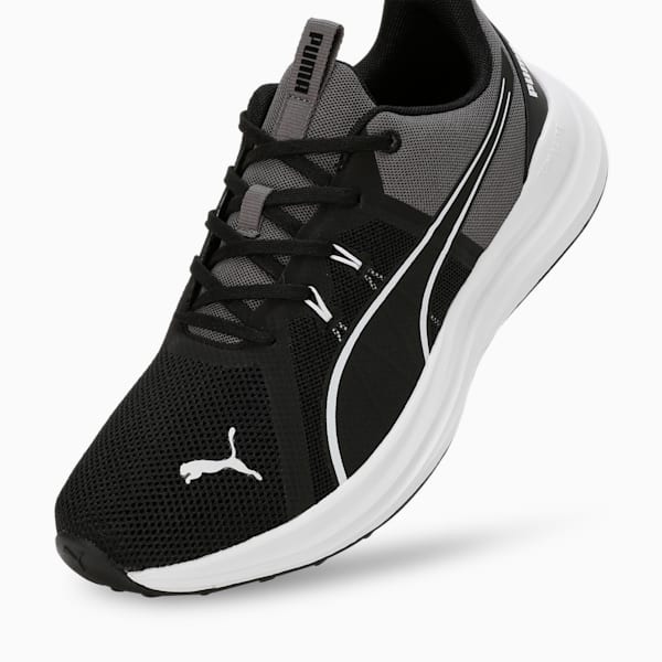 Exotine 3.0 Men's Running Shoes, PUMA Black-Cool Dark Gray-PUMA White, extralarge-IND