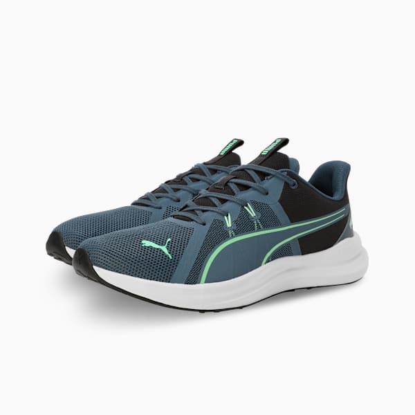 Exotine 3.0 Men's Running Shoes, Evening Sky-Spring Fern-Flat Dark Gray, extralarge-IND