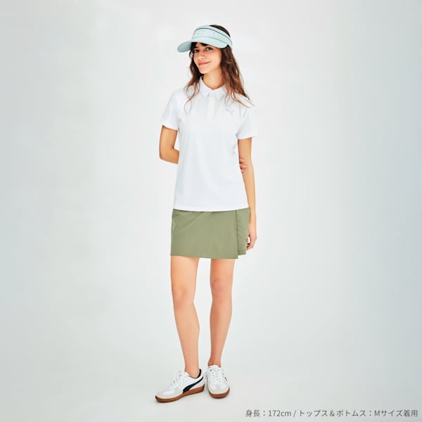 ウィメンズ ゴルフ プーマ パレルモ G スパイクレス シューズ, PUMA White-PUMA Black, extralarge-JPN