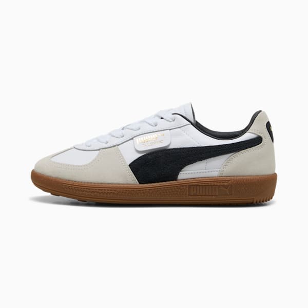 ウィメンズ ゴルフ プーマ パレルモ G スパイクレス シューズ, PUMA White-PUMA Black, extralarge-JPN