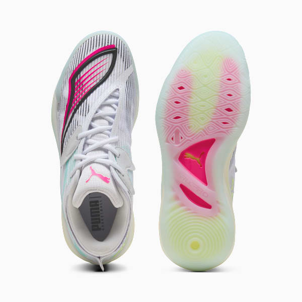 Tenis de básquetbol All-Pro NITRO™ 2 unisex, PUMA White-Mint Melt, extralarge