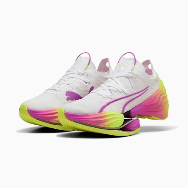Tenis de running Hombre FAST-R NITRO™ Elite 2, PUMA White-Yellow Alert-Pure Magenta, extralarge