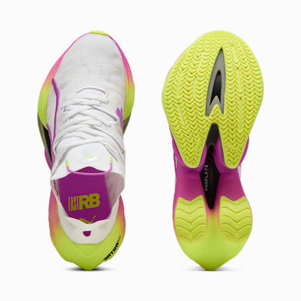 FAST-RB NITRO™ Elite LD Men's Running Shoes, PUMA White-Yellow Alert-Pure Magenta, extralarge