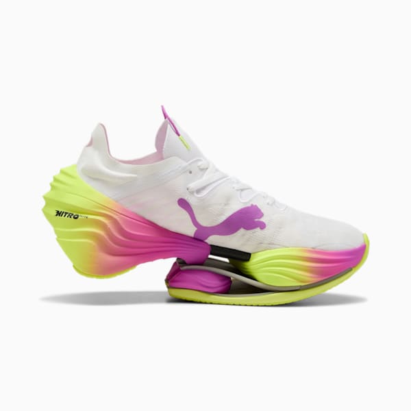 Tenis de running Hombre FAST-R NITRO™ Elite 2, PUMA White-Yellow Alert-Pure Magenta, extralarge