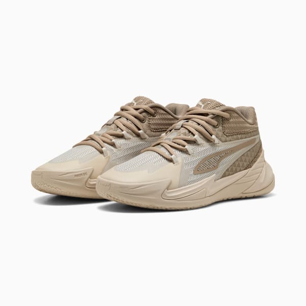 Tenis de básquetbol Dagger para niños grandes, Alpine Snow-Ice Coffee, extralarge