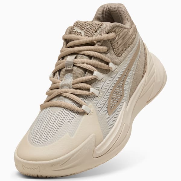 Tenis de básquetbol Dagger para niños grandes, Alpine Snow-Ice Coffee, extralarge