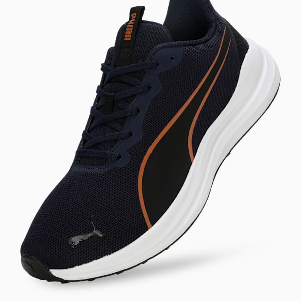Ragegryp V1 Men's Running Shoes, PUMA Navy-PUMA Black-Caramel Latte, extralarge-IND