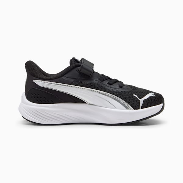 Pounce Lite Little Kids' Sneakers, PUMA Black-PUMA White-PUMA Silver, extralarge