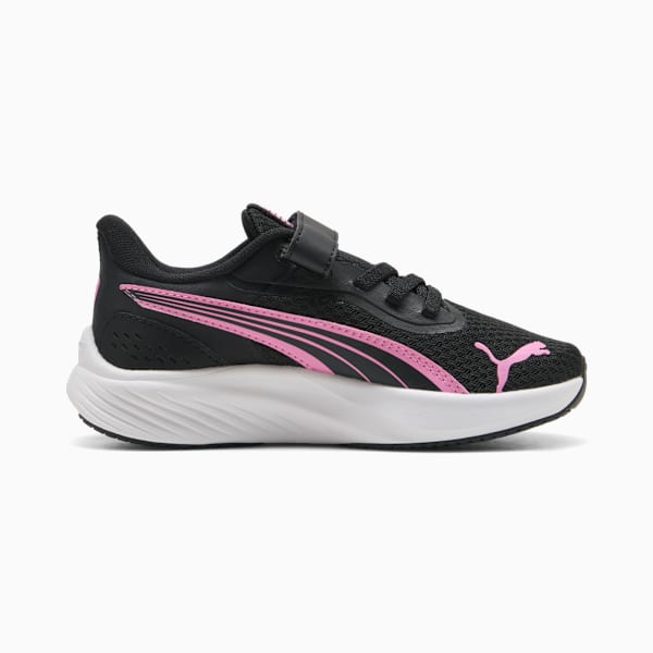 Pounce Lite Little Kids' Sneakers, PUMA Black-Posie Pink-PUMA White, extralarge
