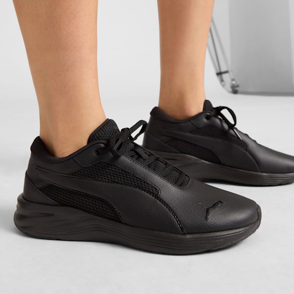 Prowl Ella Lite Women's Running Shoes, PUMA Black-PUMA Silver, extralarge