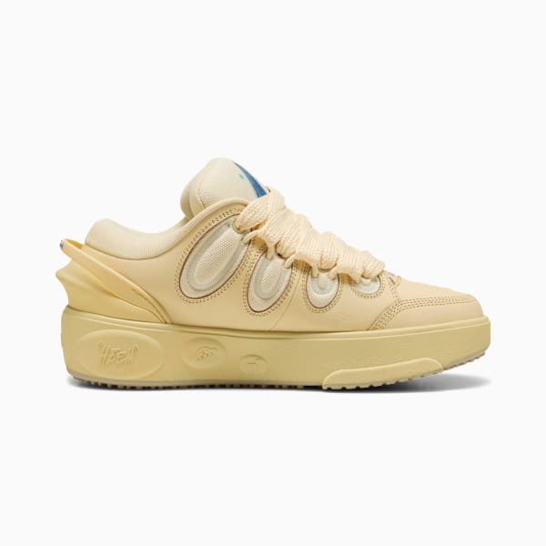 PUMA HOOPS x LAFRANCÉ Airbrush Sneakers, Creamy Vanilla-Desert Dust, extralarge