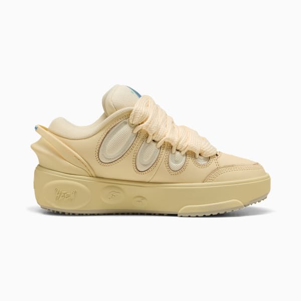 LaFrancé Airbrush Sneakers Big Kids, Creamy Vanilla-Desert Dust, extralarge