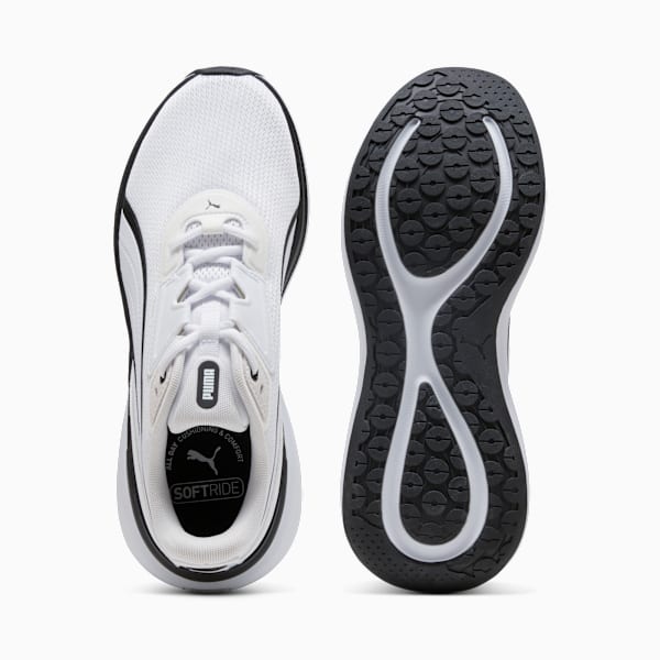 Softride Exo Sneakers Unisex, PUMA White-PUMA Black, extralarge
