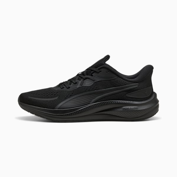 Skyrocket Lite 2 Running Shoes Unisex, PUMA Black-Matte Silver, extralarge-GBR