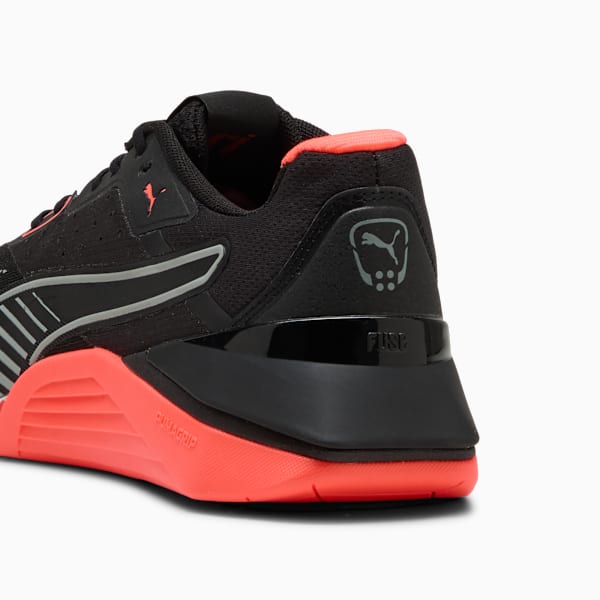 Fuse 4.0 Sneakers, PUMA Black-PUMA White-Glowing Red-Gray Echo, extralarge