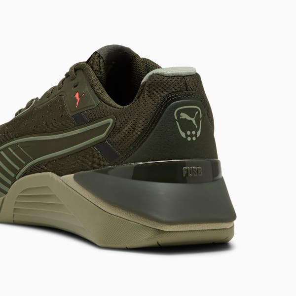 Tenis Fuse 4.0, Olive Green-Lux Army-Glowing Red, extralarge