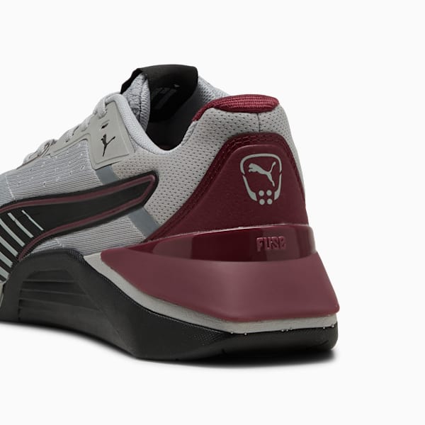 Tenis Fuse 4.0, Gray Echo-PUMA Black-Ruby Shimmer, extralarge