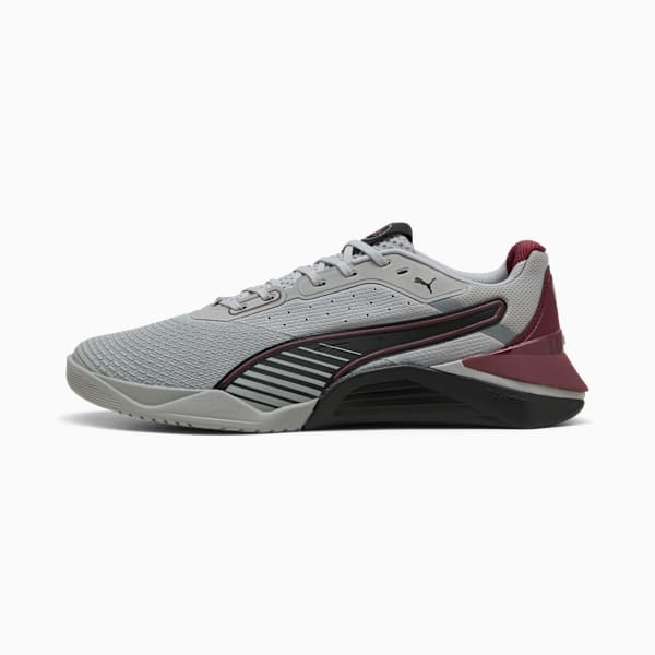 Tenis Fuse 4.0, Gray Echo-PUMA Black-Ruby Shimmer, extralarge