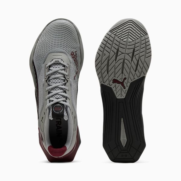 Fuse 4.0 Sneakers, Gray Echo-PUMA Black-Ruby Shimmer, extralarge