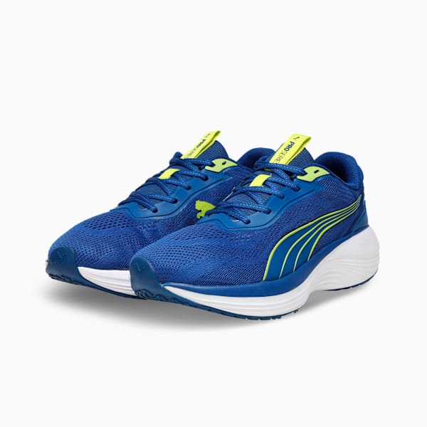 Galaxis Pro Men's Performance Boost Running Shoes, Clyde Royal-PUMA White-Lime Smash, extralarge-IND