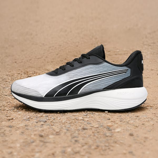 FusionPro Lightweight Cushioned Men's Running Shoes, Strong Gray-PUMA Black-PUMA White, extralarge-IND