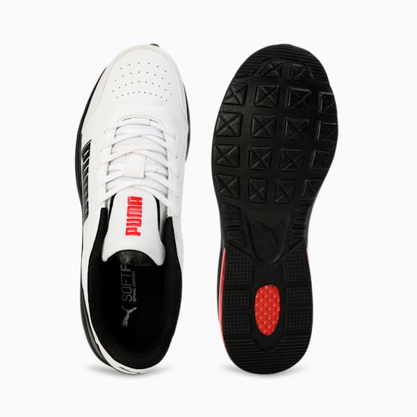 Men's Electron 2.0 Sneakers, PUMA White-PUMA Black-For All Time Red, extralarge-IND