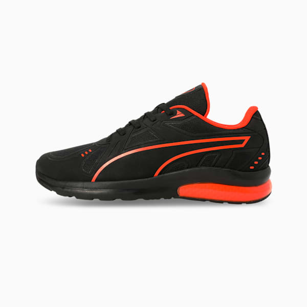 PUMA VoltSpike Men's Lightweight Sneakers, PUMA Black-Redmazing, extralarge-IND