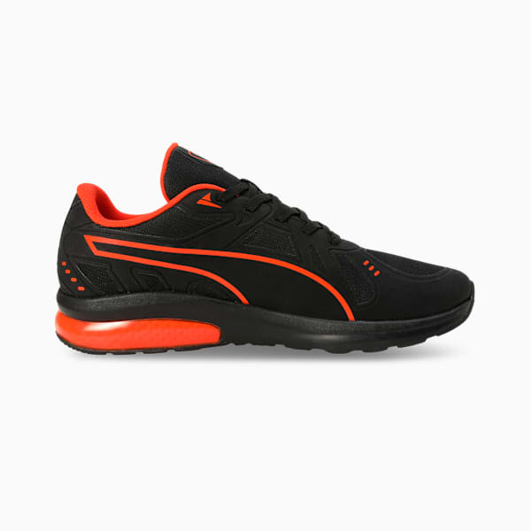PUMA VoltSpike Men's Lightweight Sneakers, PUMA Black-Redmazing, extralarge-IND