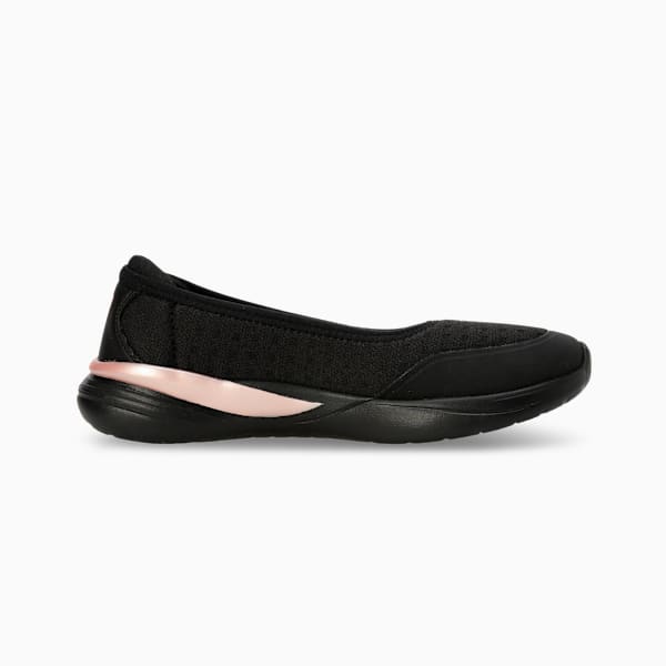 Softride Women's Slip-On Ballerinas, PUMA Black-Rose Gold, extralarge-IND
