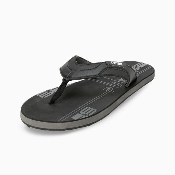 PUMA Plutoid V1 Men's Adjustable Swimming Sandals, PUMA Black-Cool Dark Gray-PUMA White, extralarge-IND