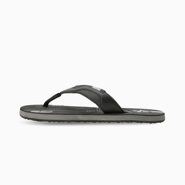 PUMA Plutoid V1 Men's Adjustable Swimming Sandals, PUMA Black-Cool Dark Gray-PUMA White, extralarge-IND