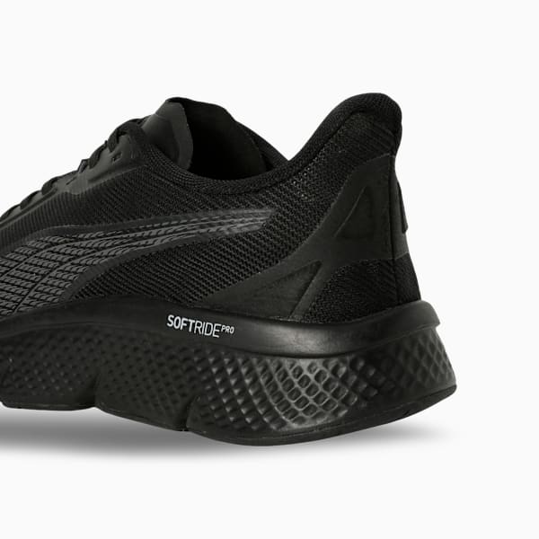 Softride Pro Dynamic Flex Men's Comfort Running Shoes, PUMA Black-Flat Dark Gray-Flat Medium Gray, extralarge-IND