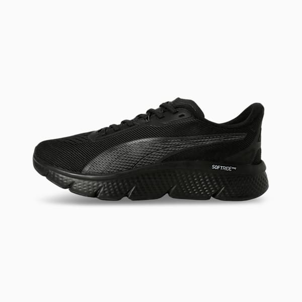 Softride Pro Dynamic Flex Men's Comfort Running Shoes, PUMA Black-Flat Dark Gray-Flat Medium Gray, extralarge-IND