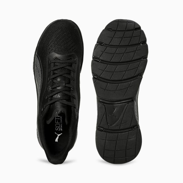 Softride Pro Dynamic Flex Men's Comfort Running Shoes, PUMA Black-Flat Dark Gray-Flat Medium Gray, extralarge-IND