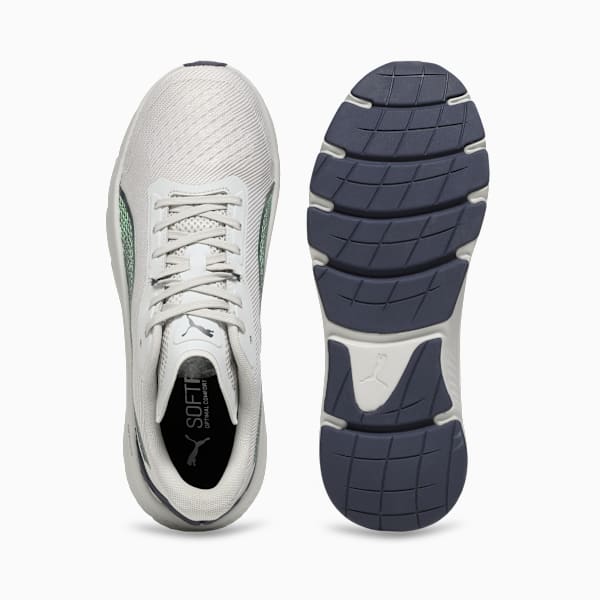 Softride Pro Dynamic Flex Men's Comfort Running Shoes, Glacial Gray-Galactic Gray-Fizzy Apple, extralarge-IND