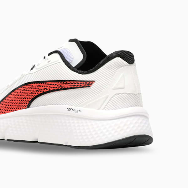 Softride Pro Dynamic Flex Men's Sports Shoes, PUMA White-Vapor Gray-PUMA Black, extralarge-IND