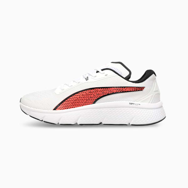 Softride Pro Dynamic Flex Men's Sports Shoes, PUMA White-Vapor Gray-PUMA Black, extralarge-IND
