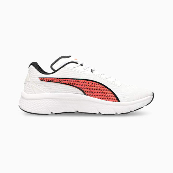 Softride Pro Dynamic Flex Men's Sports Shoes, PUMA White-Vapor Gray-PUMA Black, extralarge-IND