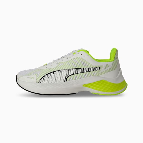 Hyperglide X FusionLite Everyday Running Shoes, Electric Lime-PUMA White-PUMA Black, extralarge-IND