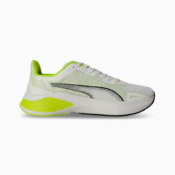 Hyperglide X FusionLite Everyday Running Shoes, Electric Lime-PUMA White-PUMA Black, extralarge-IND